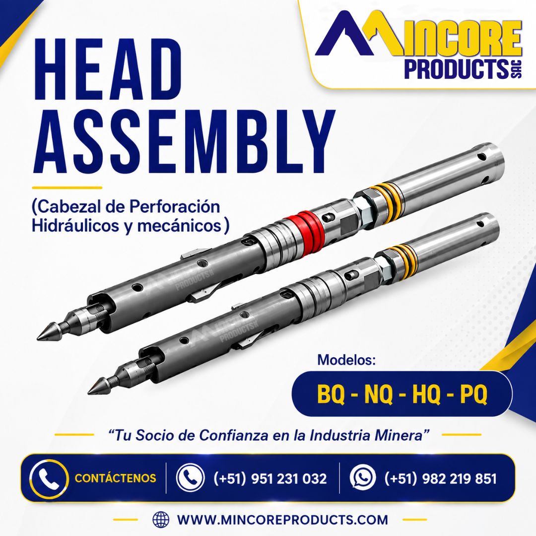 HEAD ASSEMBLY | CABEZAL DE PERFORACIÓN HIDRÁULICO Y MECÁNICO