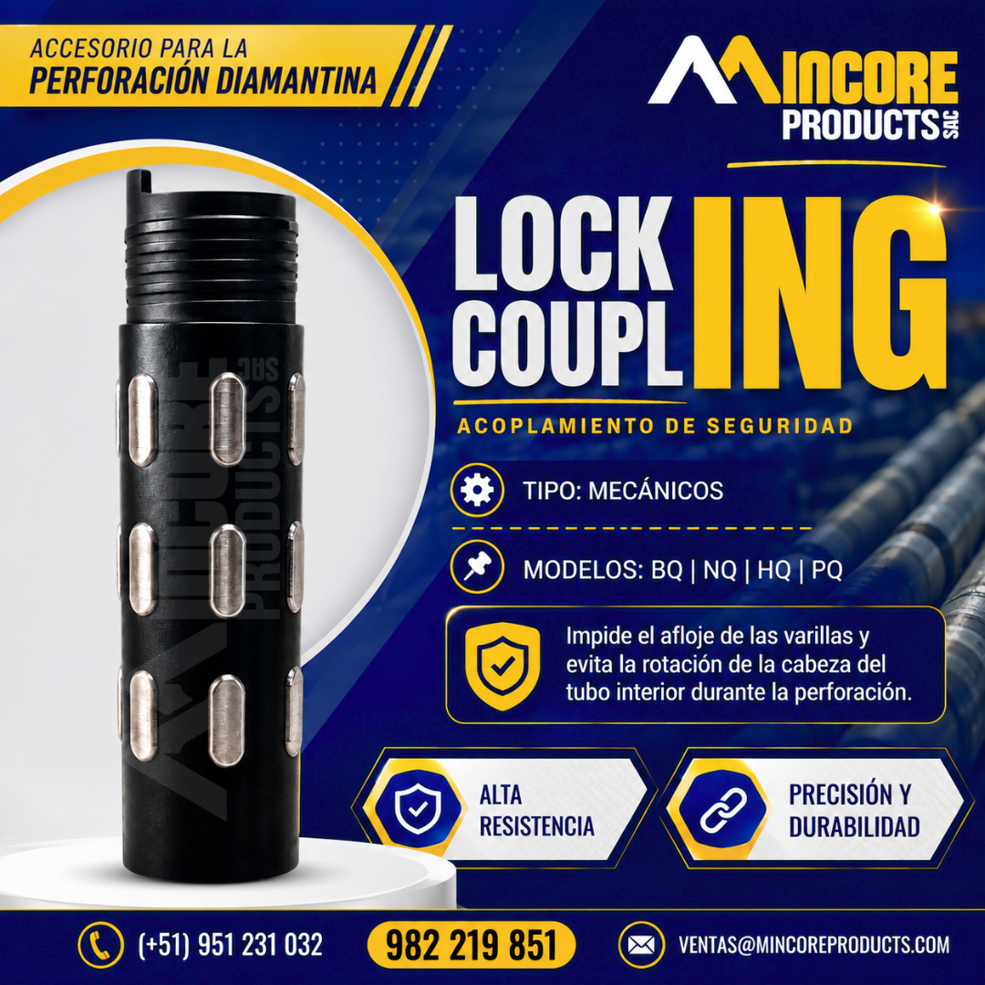 LOCKING COUPLING | COMPONENTE PARA PERFORACIÓN DIAMANTINA